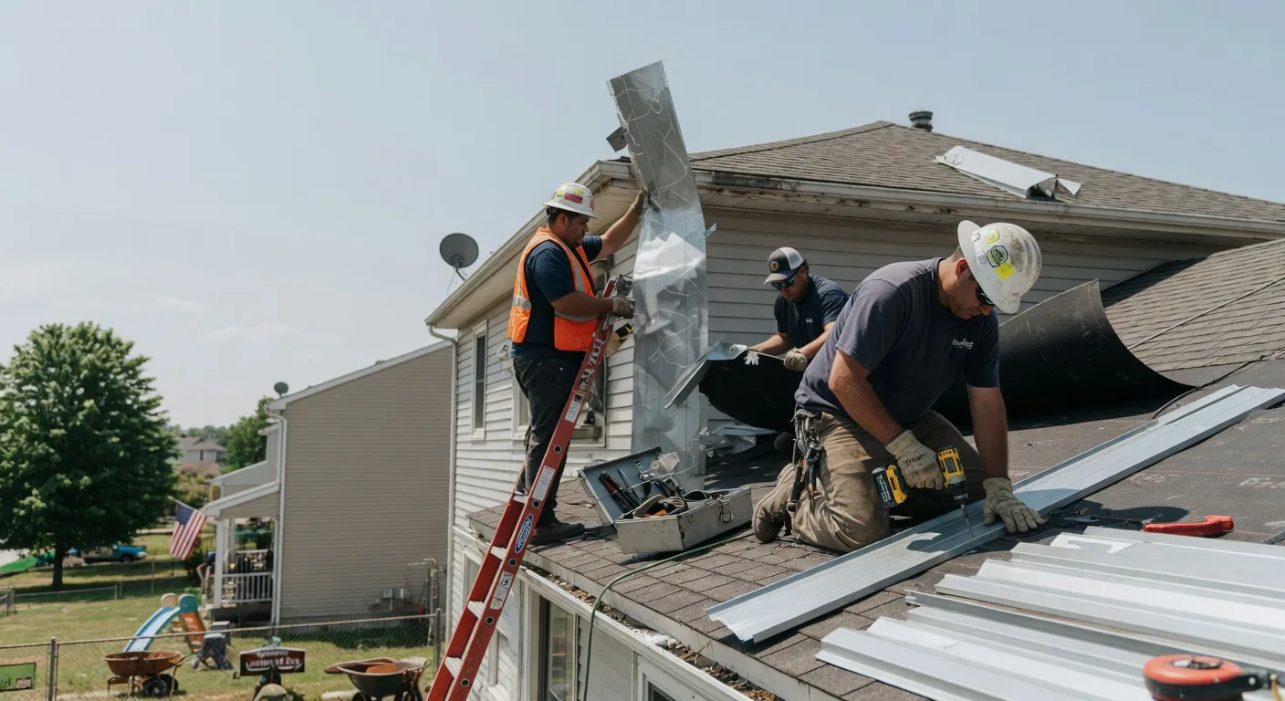 Metal Roof Repair in Snow Shoe, PA
